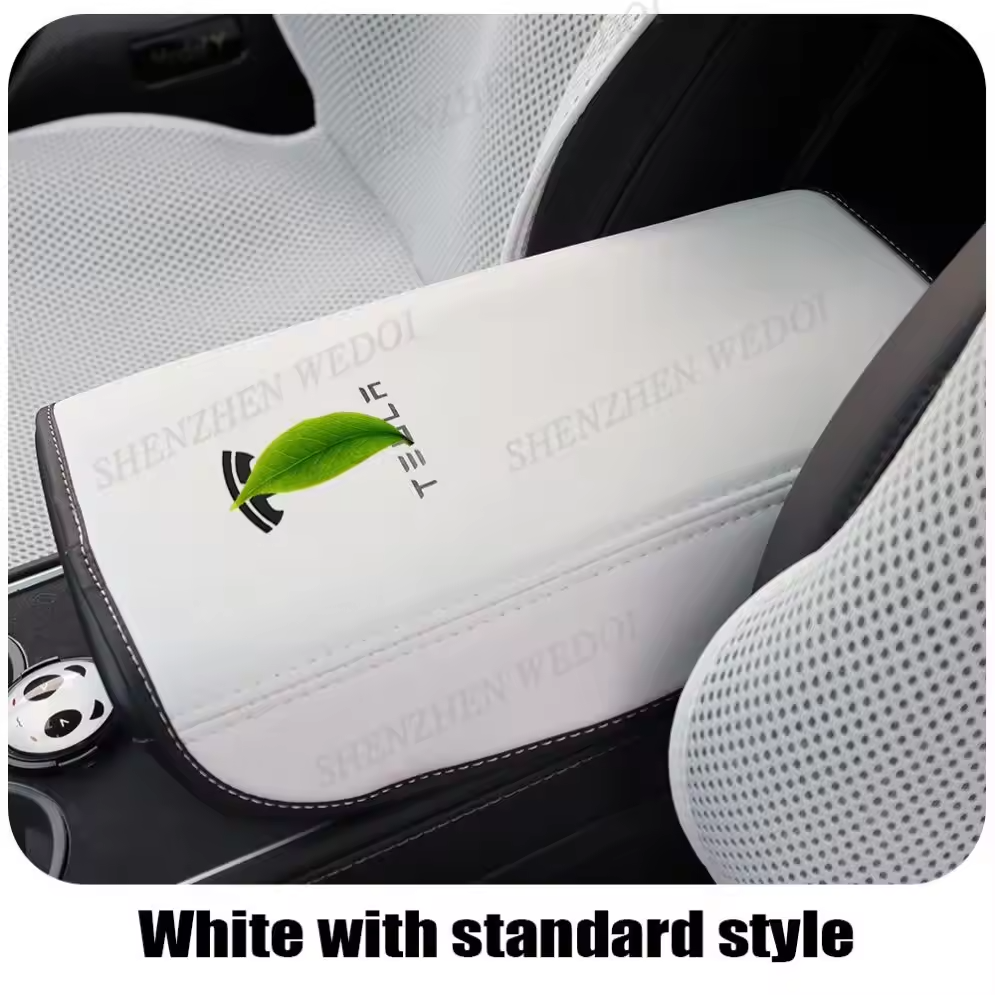 Wholesale Center Console Cover New Car Interior Accessories Sports Luxury Armrest Box Cover for tesla Model 3 Highland
