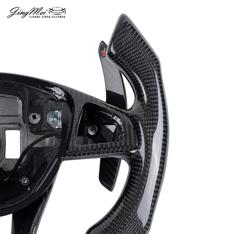 Full Carbon Fiber Steering Wheel For Mercedes Benz AMG C Class C63 C300 C200 E Class E43 E63 GLC W205 Steering Wheel Carbon