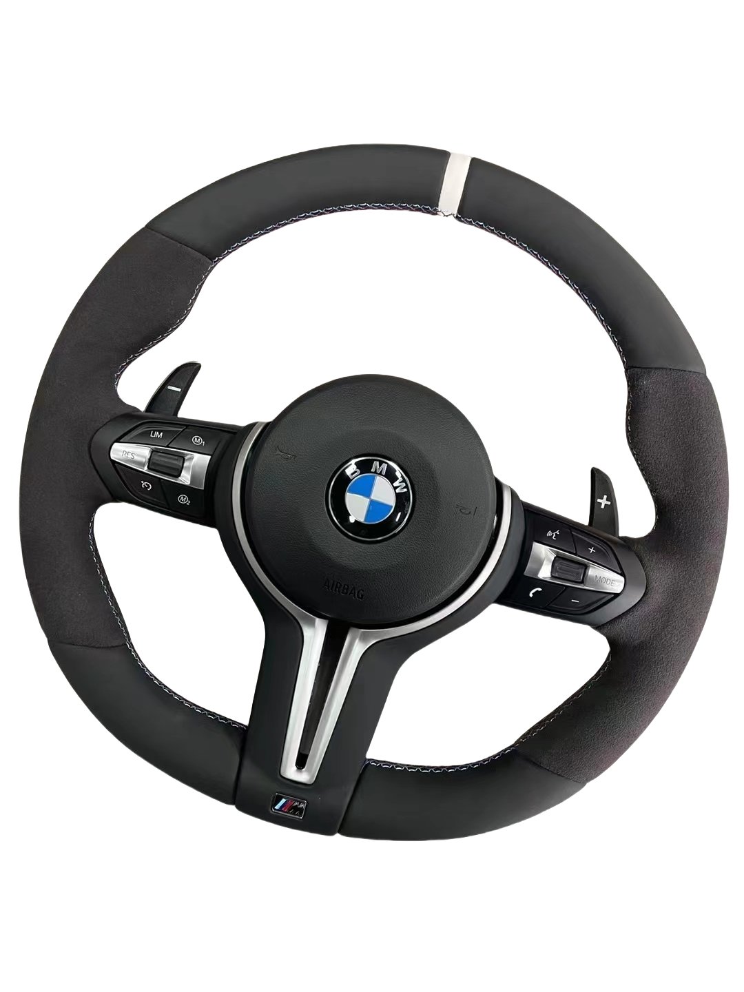 For bmw f10 f30 sport steering wheel Black Perforated Leather Carbon M Sport Steering Wheel Original Factory
