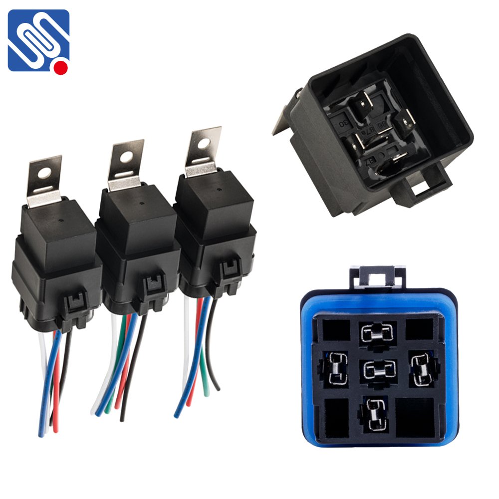 Meishuo MAH3-S-112-C-5 40A Car Relay 14vdc Load 12v/40a Waterproof Auto Relays