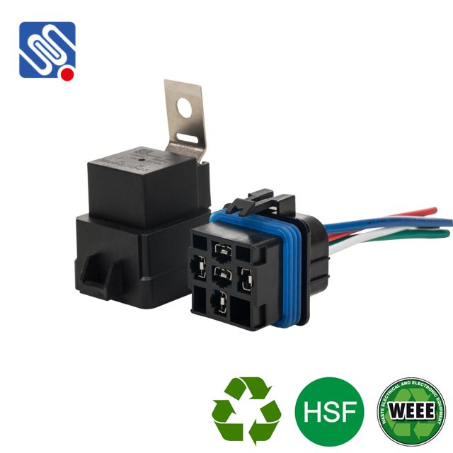 Meishuo MAH3-S-112-C-5 40A Car Relay 14vdc Load 12v/40a Waterproof Auto Relays
