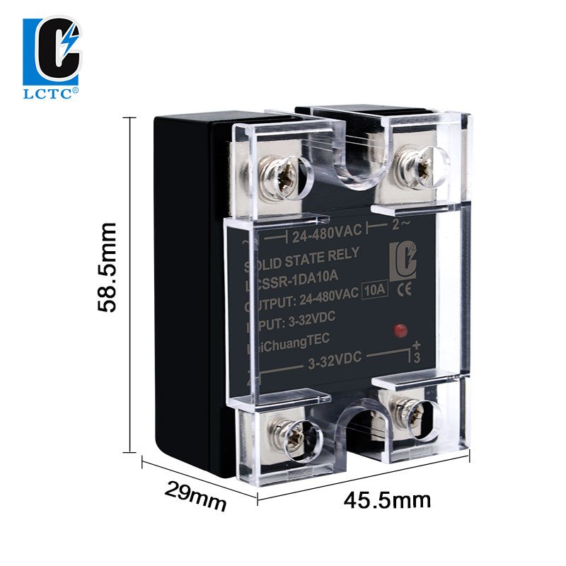 Relay Power General Purpose Auto Accessories DC Control AC Relay Single Phase 10A 25A 40A 120A SSR Solid State Relay