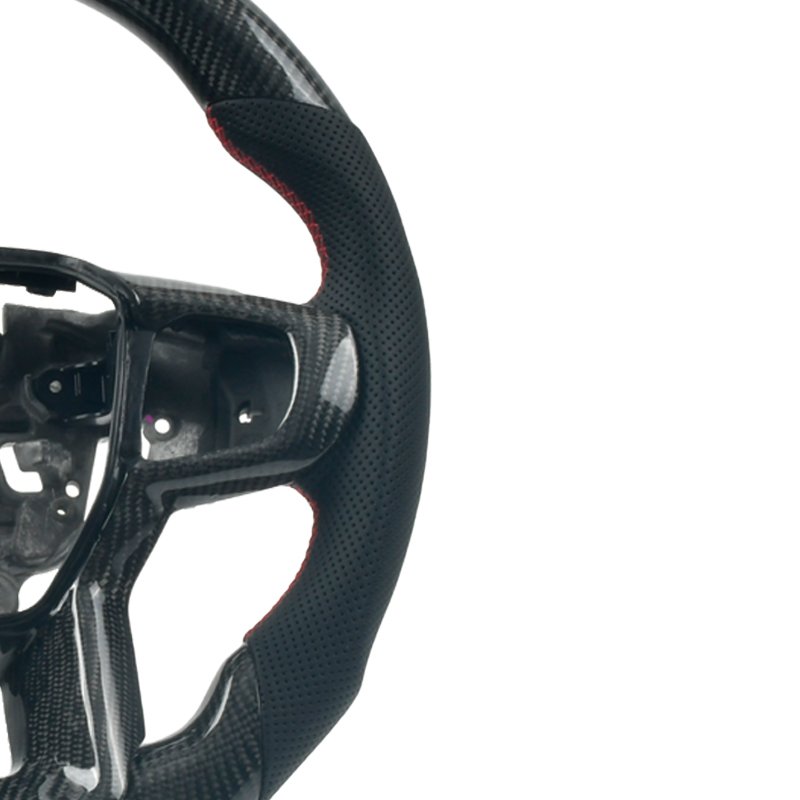 Car Interior Accessories Carbon Fiber Steering Wheel for Ford Raptor Ranger 2022 2023