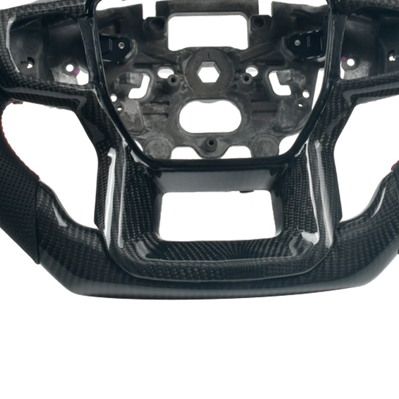 Car Interior Accessories Carbon Fiber Steering Wheel for Ford Raptor Ranger 2022 2023