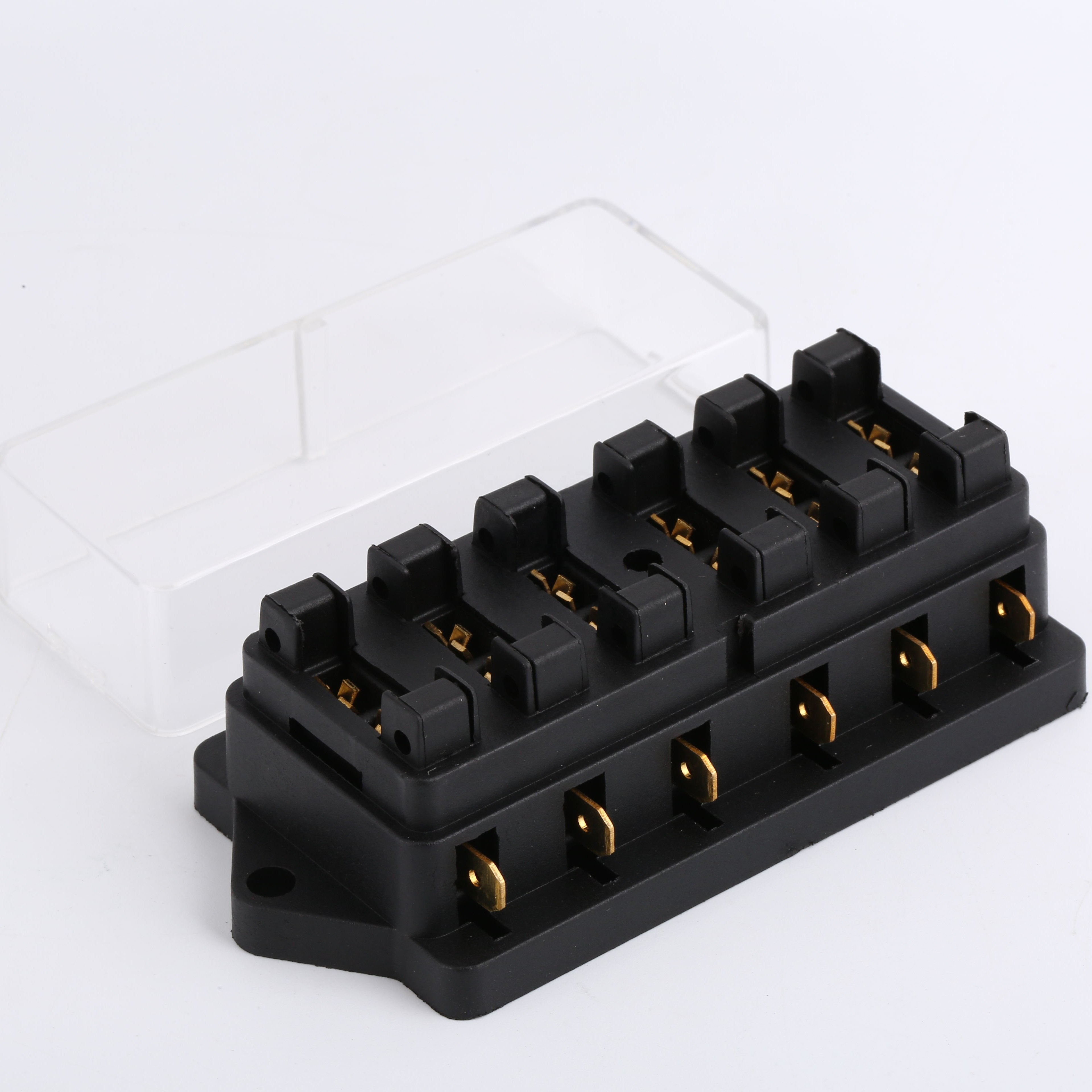 12V 10 Way Auto Car Fuse Box Truck Tractor Relay Fuseholder 12 Way Automotive Fuse Relay Box