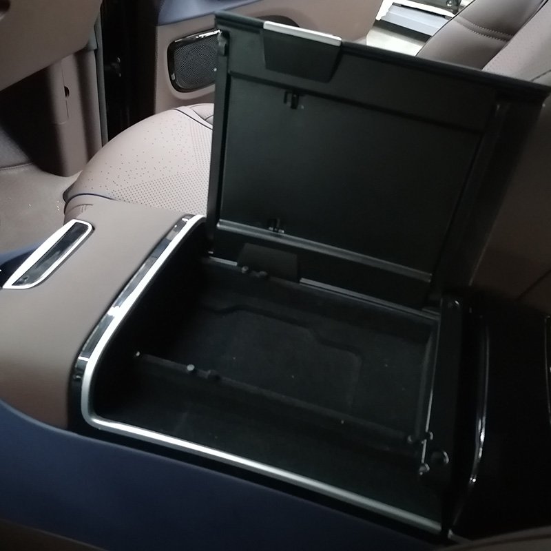 DJCN Hot Product Armrest Console Large Storage Armrest Box with and Without Fridge for Vclass W447 VITO V250 v Class