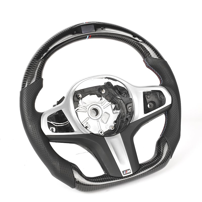 For BMW 3 4 5 7 Series G Chassis M2 M3 M4 True Carbon Fiber Steering Wheel Custom Steering Wheels for Upgrades and Modifications