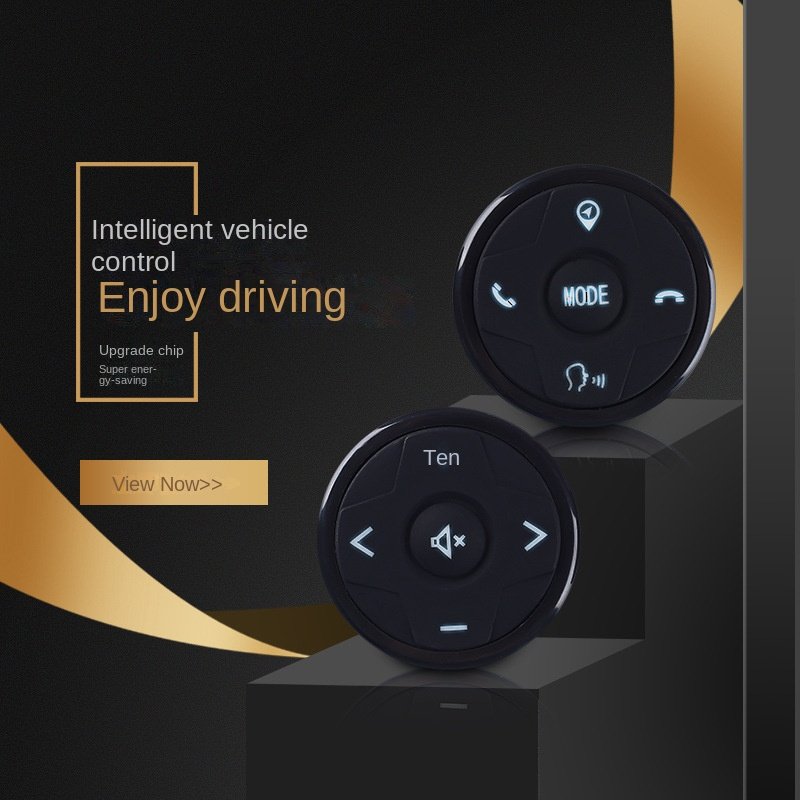 Bosstar Car DVD Player GPS Radio Remote Control Button Wireless Car Steering Wheel Control