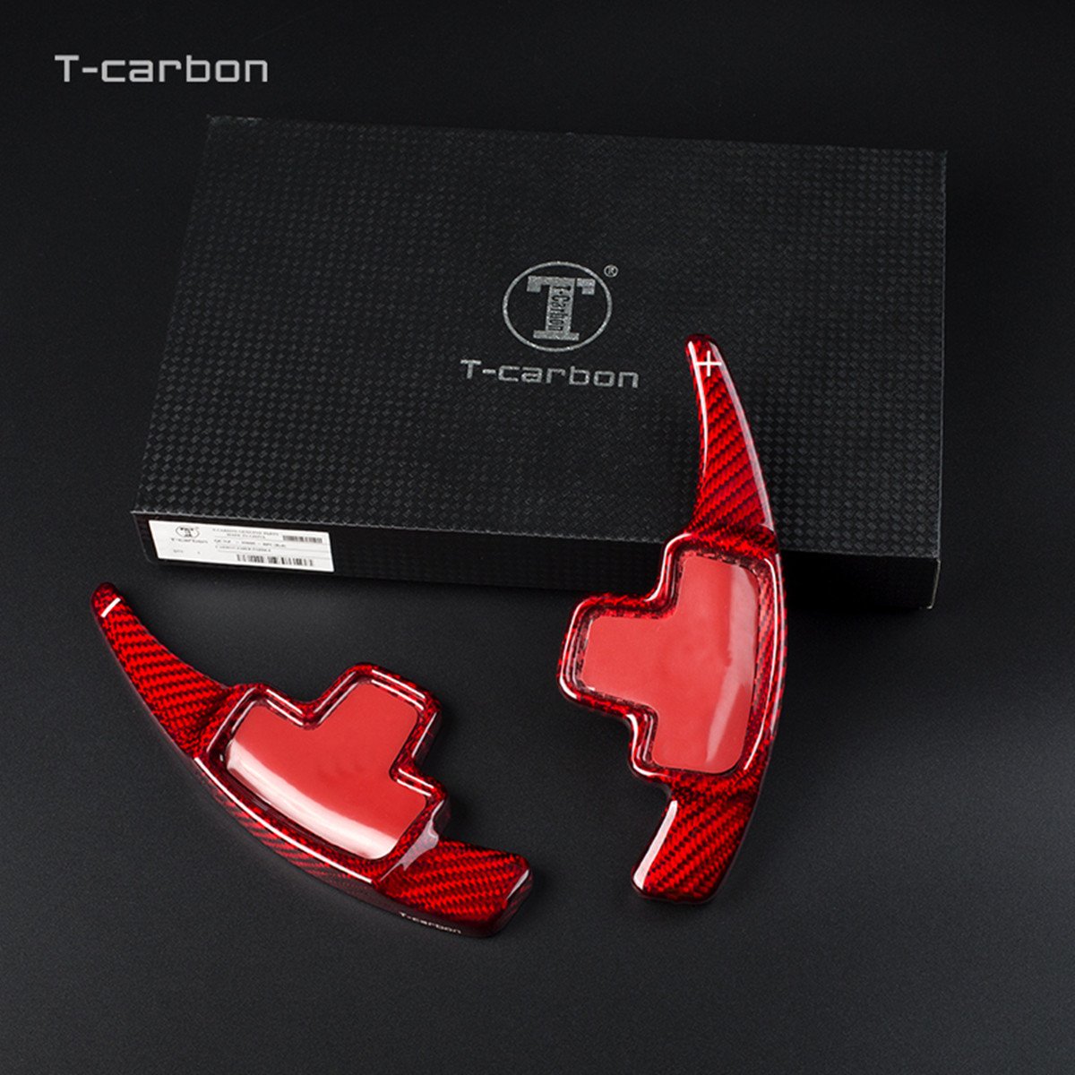 Car Steering Wheel Paddle Shift For Mercedes Benz Carbon Fiber Paddle Shifter Car Interior Accessories T-carbon Shift Paddles