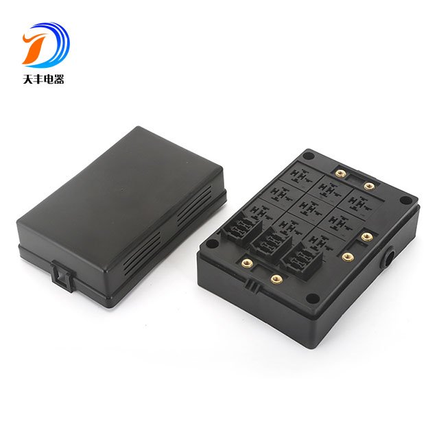 New Free Combination 12v/24v Universal Fuse and Relay Control Box for Automotive Car Truck Marine Boat