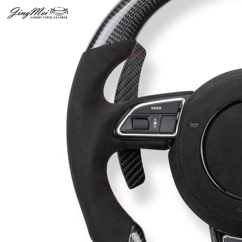 Factory Price Customs Real Carbon Fiber Steering Wheel for Audi A3 A4 A5 A6 Q3 Q5 S3 S4 S5 RS3 RS4 RS5 RS6 RS7 2012-2016
