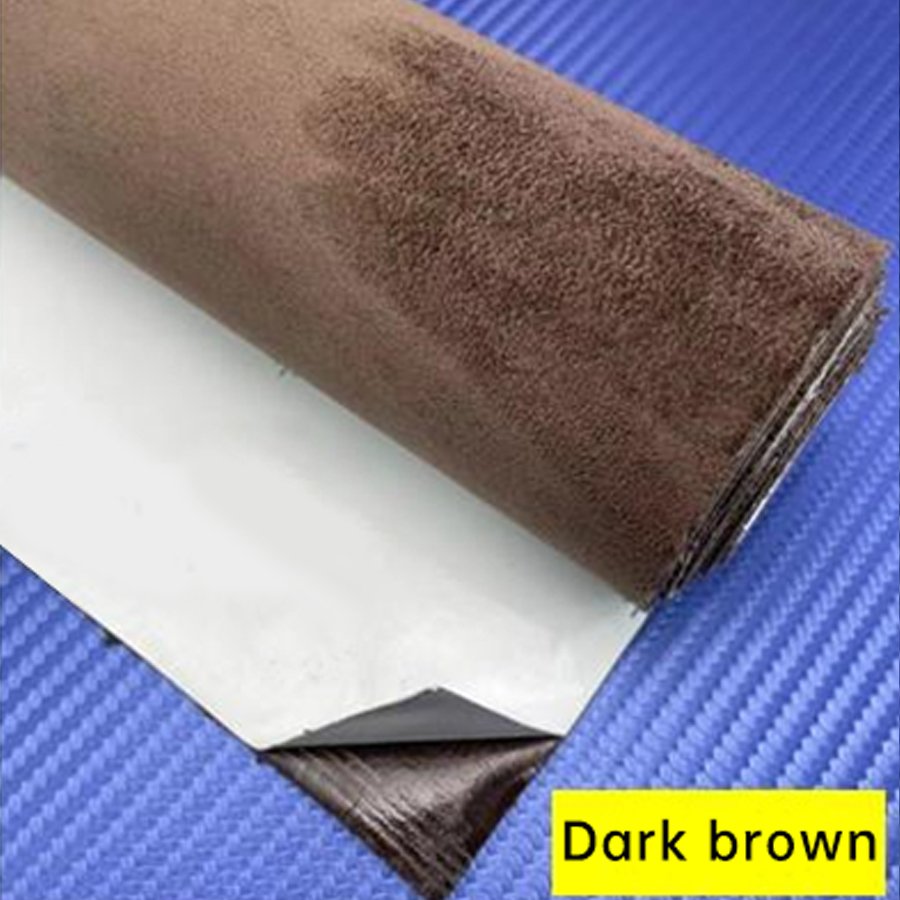 Factory Sell Directly 0.9mm Thickness Auto Interior Suede Vinyl Wrapping 1.5*15m/roll