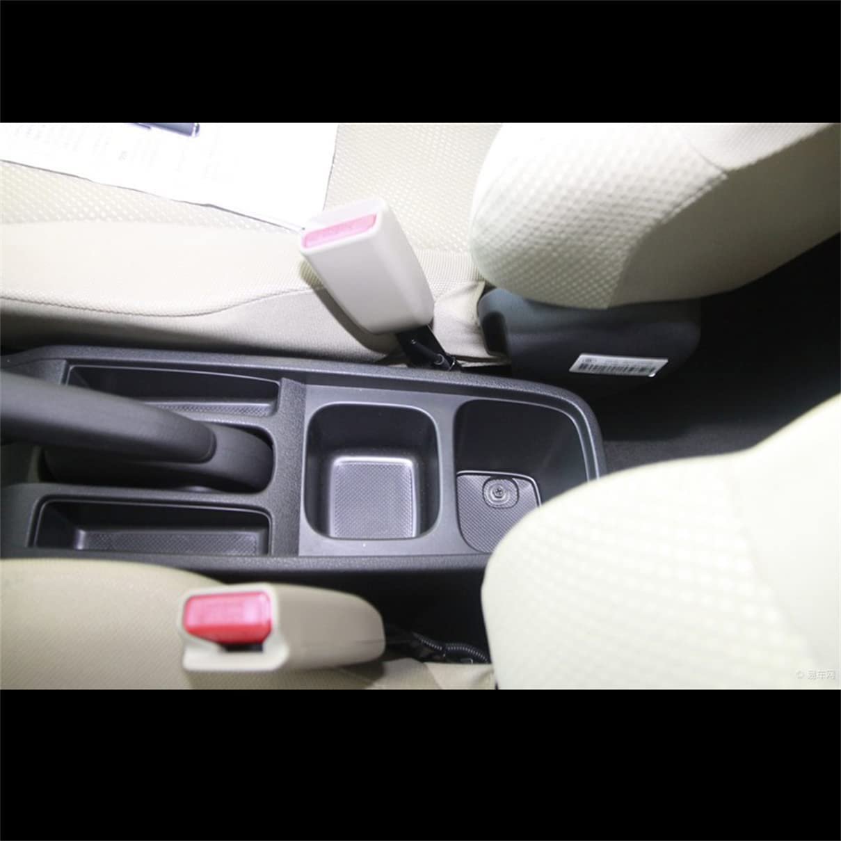 OEM ODM Customized Car Armrest Box Armrest With Cup Holder Car Storage Box Console Organizer for Honda Fit 2008-2013