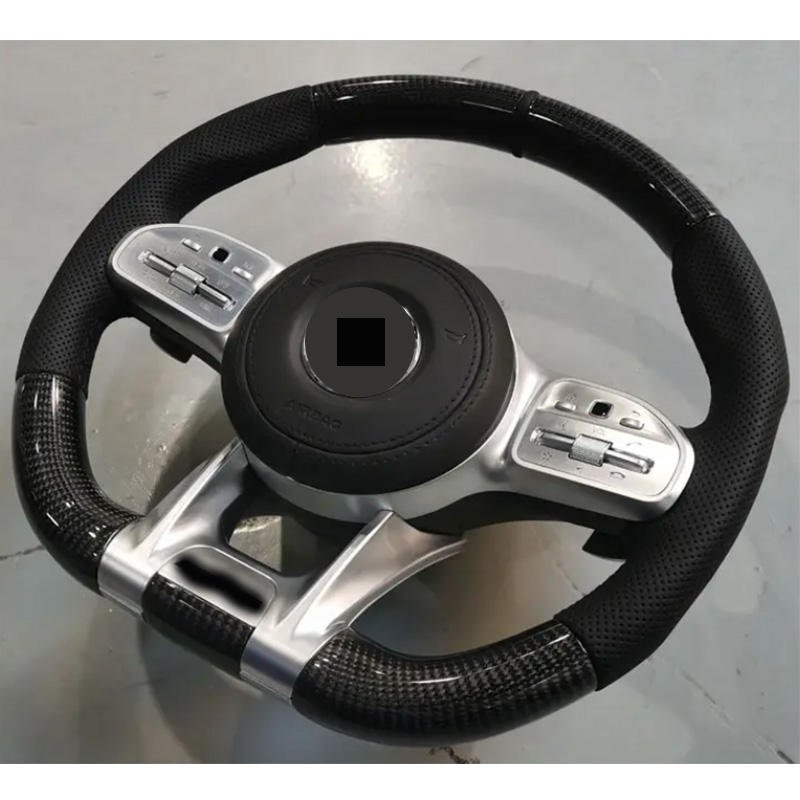 car accessories Carbon Fiber Steering Wheel For Mercedes-Benz AMG W204 W205 CLA GLA 45 car accessories