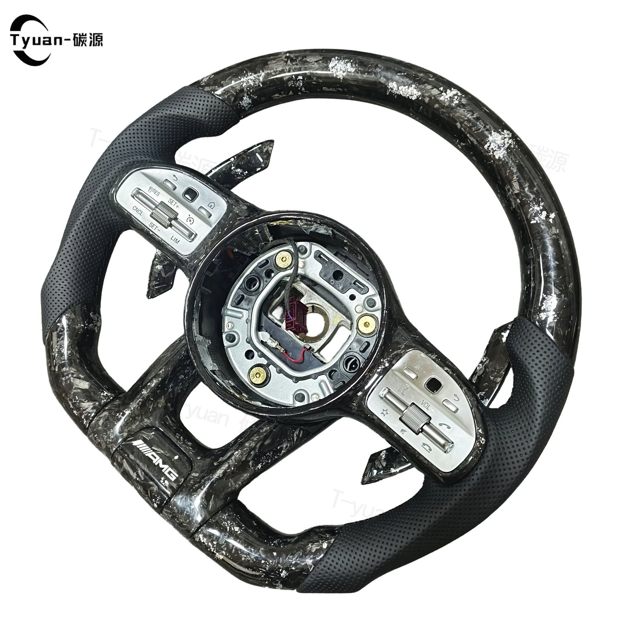 High quality Carbon Fiber Steering Wheel For Mercedes-Benz A C E CLA GLA GLC GLE GLS GLE W205 W213 W222 W177 AMG Steering Wheel