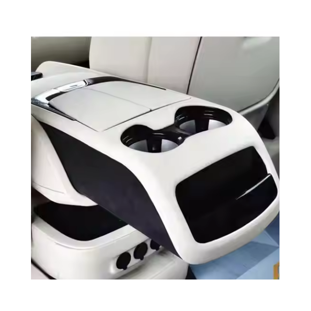 Auto Interior Modify Accessories Box Mercdes Vito Armrest Luxury Center Console with Hidden Table for MPV VAN