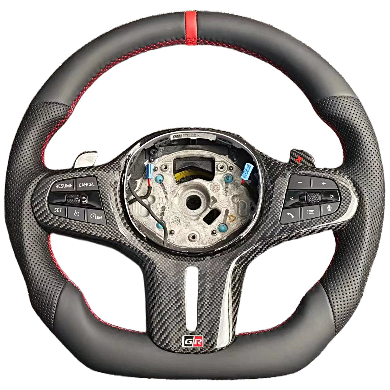 Customized carbon fiber car steering wheel for BMW G-Series G20 G28 G29 G30 G32 G15 G01 G02 G05 G06 G38 G11 G12