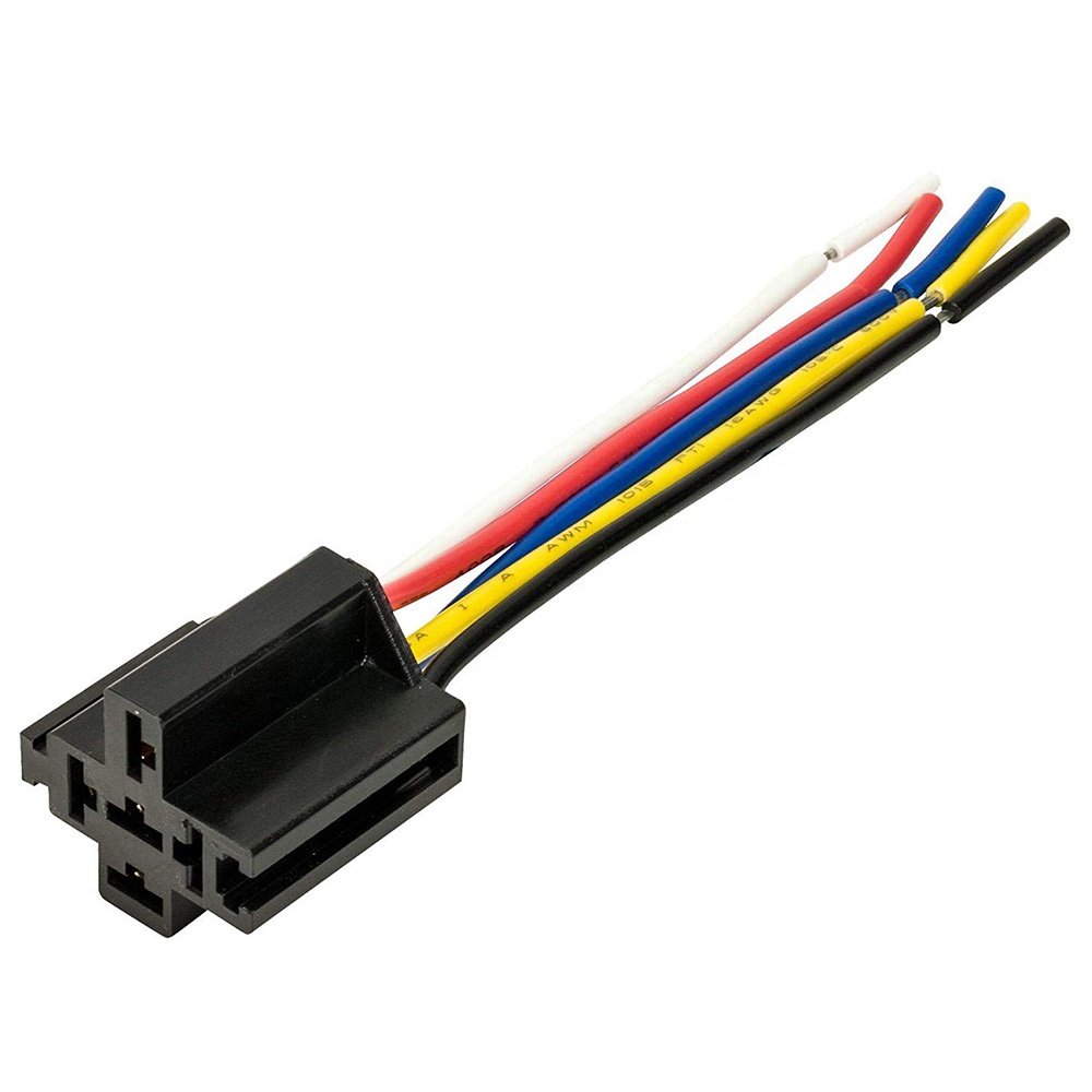 5 Pins Auto Relay Wire Harness Socket