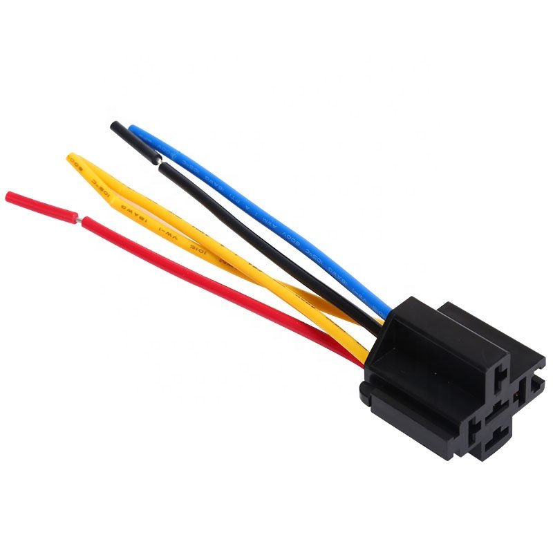 5 Pins Auto Relay Wire Harness Socket