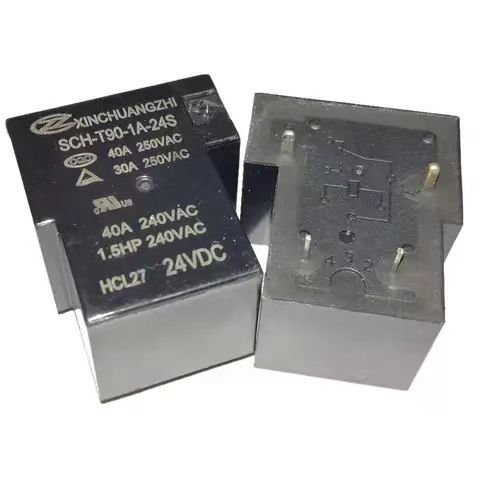 Welding Machine Tower Crane Relay T90 Relais 12V 24V 30A 40A Power Relay HHC67E T90 HF2150 JQX--15F HF105 Rele