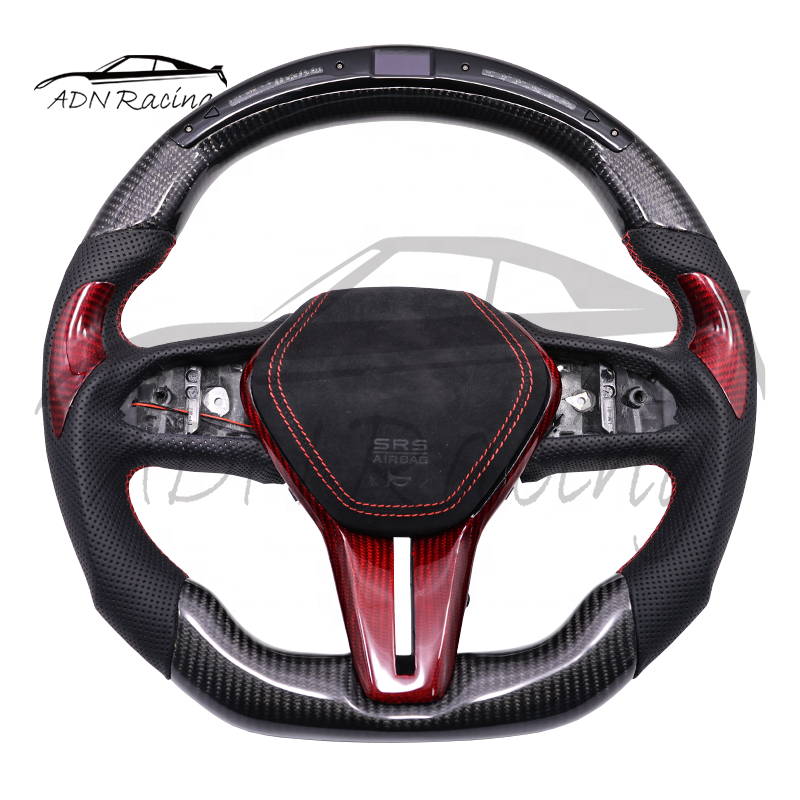 2017+ For INFINITI Q50 Q60 Custom Carbon Fiber Steering Wheel
