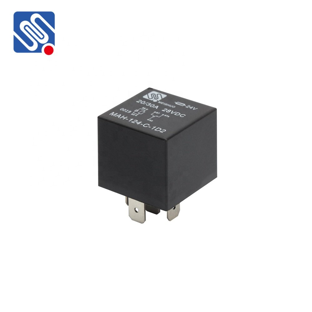 Meishuo MAH-124-C-1D2 Mini High Power 24V 5pin 40amp Auto Car Relay with Parallel Diode