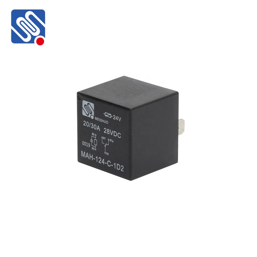 Meishuo MAH-124-C-1D2 Mini High Power 24V 5pin 40amp Auto Car Relay with Parallel Diode