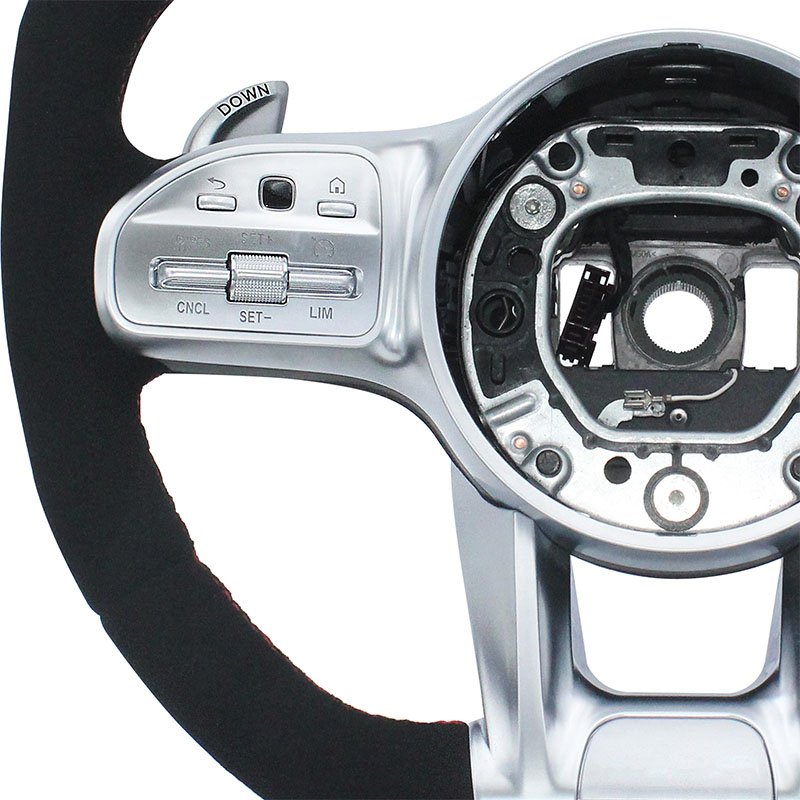 For Mercedes Benz A GLA B GLB C GLC E GLE CLS 2019-2023 custom sports model handle steering wheel modification ZC-809-P54-F