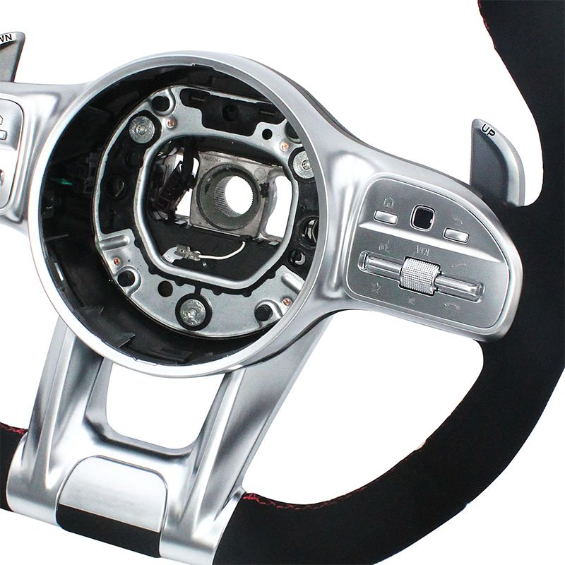 For Mercedes Benz A GLA B GLB C GLC E GLE CLS 2019-2023 custom sports model handle steering wheel modification ZC-809-P54-F