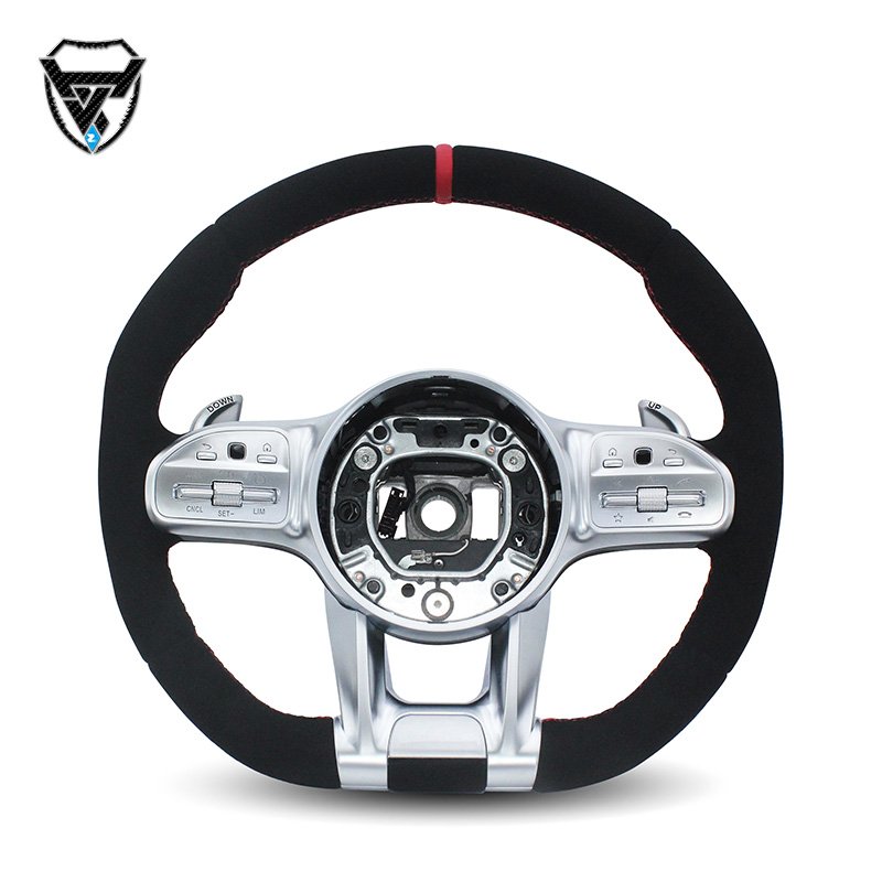 For Mercedes Benz A GLA B GLB C GLC E GLE CLS 2019-2023 custom sports model handle steering wheel modification ZC-809-P54-F