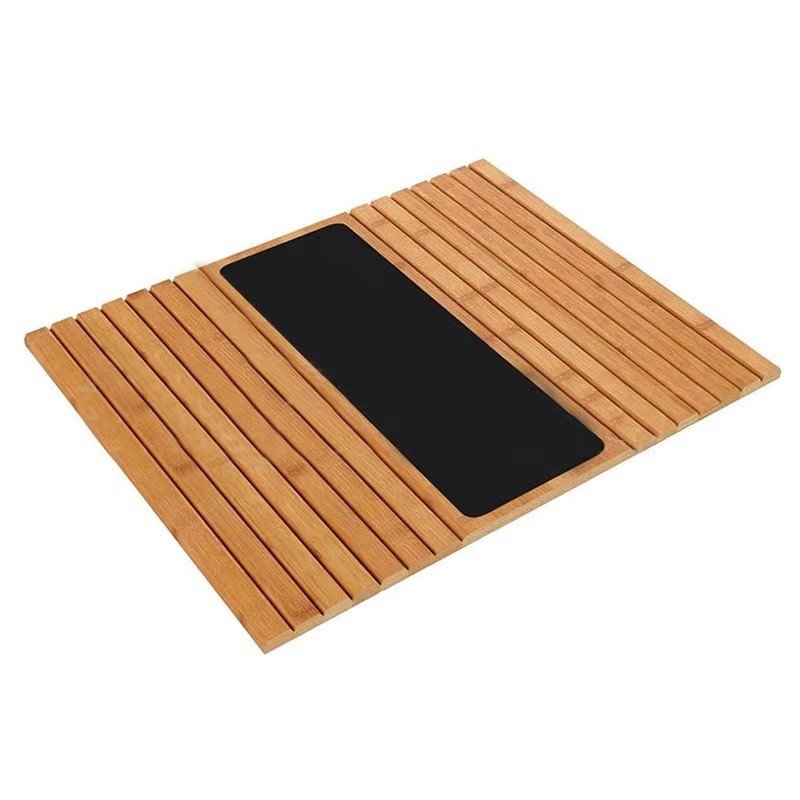Bamboo Clip Table Folding Table Sofa Armrest Tray Foldable Bamboo Sofa Couch Arm Storage Tray Table Bamboo Sofa Arm Tray