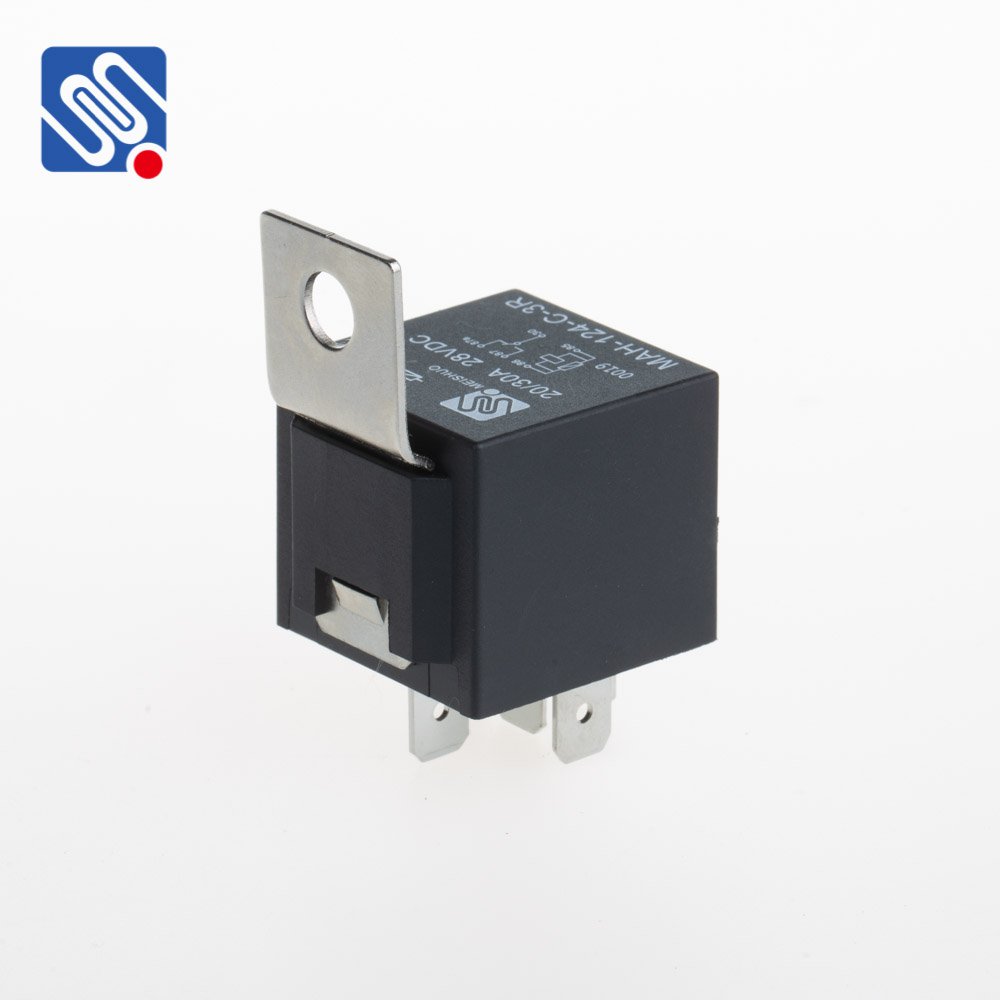 Meishuo MAH-124-C-3R Auto Relay with Resistor 24V JD1914 5-Pin 40Amp Automotive Relay