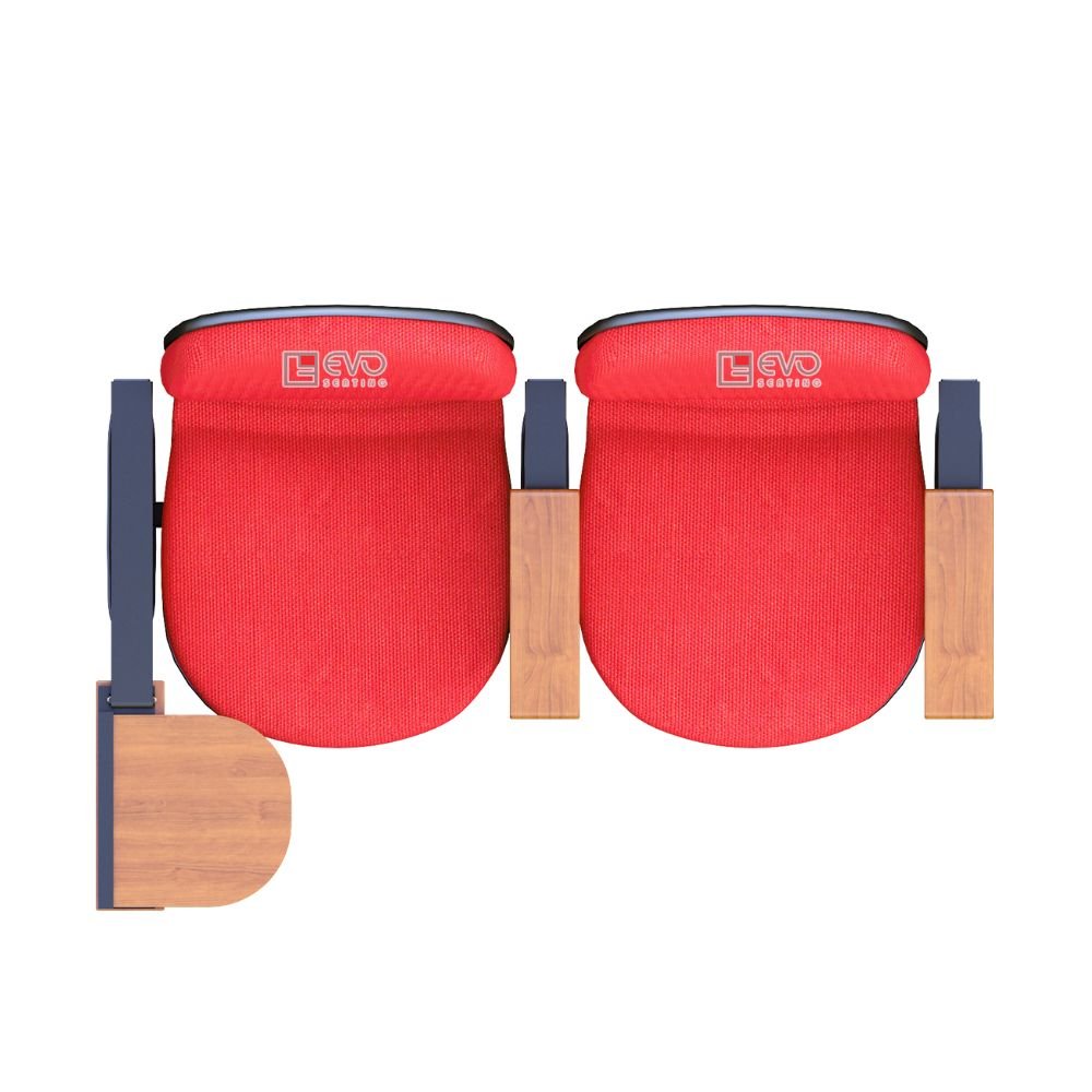 Modern Design EVO3311 Church Chair for School & Church Factory Price Folding Seat Conference Hall Theater Auditorium Made Wood