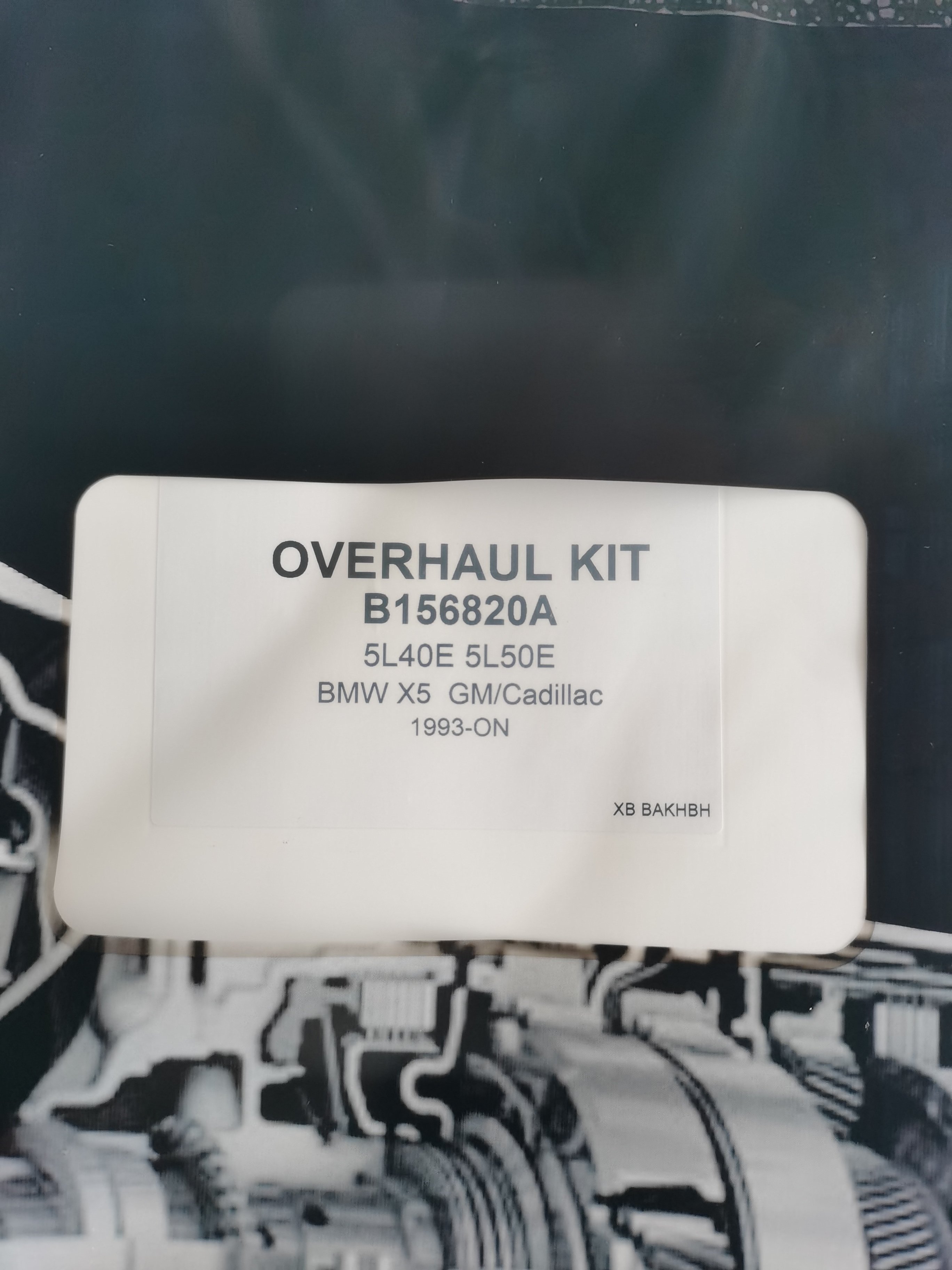 5L40E B156820A Overhaul Kit Auto Transmission for Gearbox Transnation