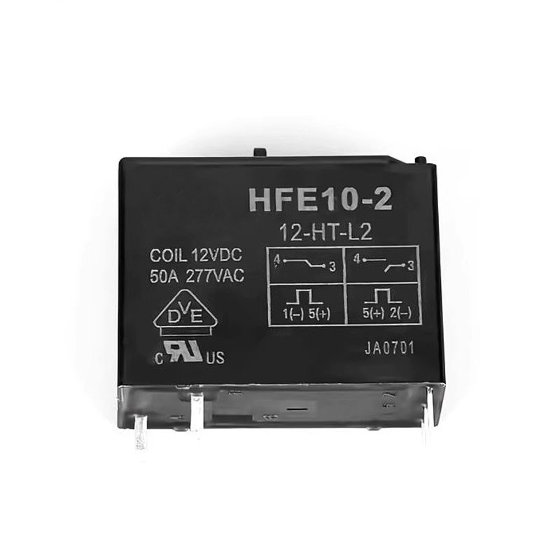 HFE10-2-12-HT-L2 New Original Magnetic Latching Relay 12VDC 50A DIP5 HFE10-2/12-HT-L2