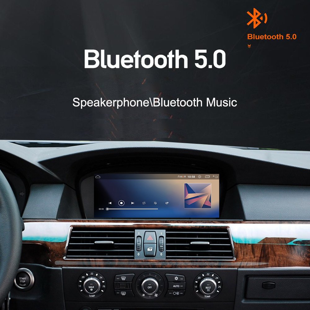 8.9" Android 11 System Gps Navigation Touch Screen Radio Car Multimedia Player For Bmw E60 E90 E92