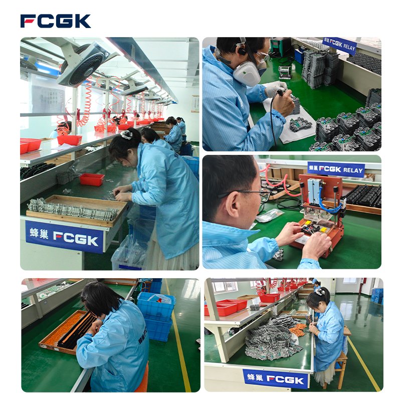 FCGK 280VAC Slim SSR SOLID STATE Relay DC To AC 41F-1Z-DA C2 Input 5-24V 1NO 2A/6A DIN Rail SSR Relay 220v