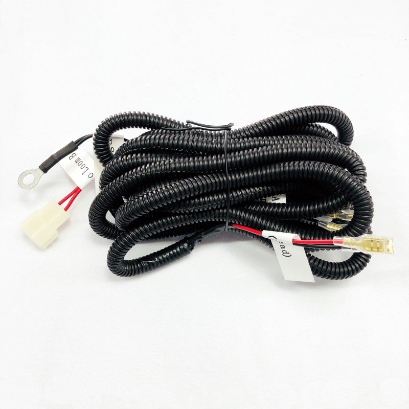 Custom Motorcycle Light Bar Relay Wiring Harness Full Kit