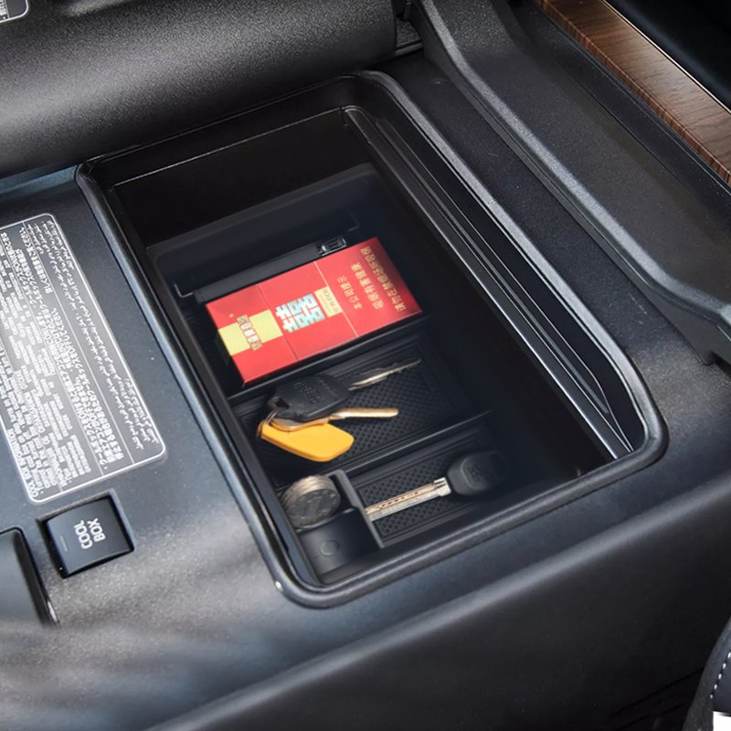 Car Armrest Storage Box Central Control Container Auto Interior Stowing Accessories for Toyota Land Cruiser LC300 2022 2023