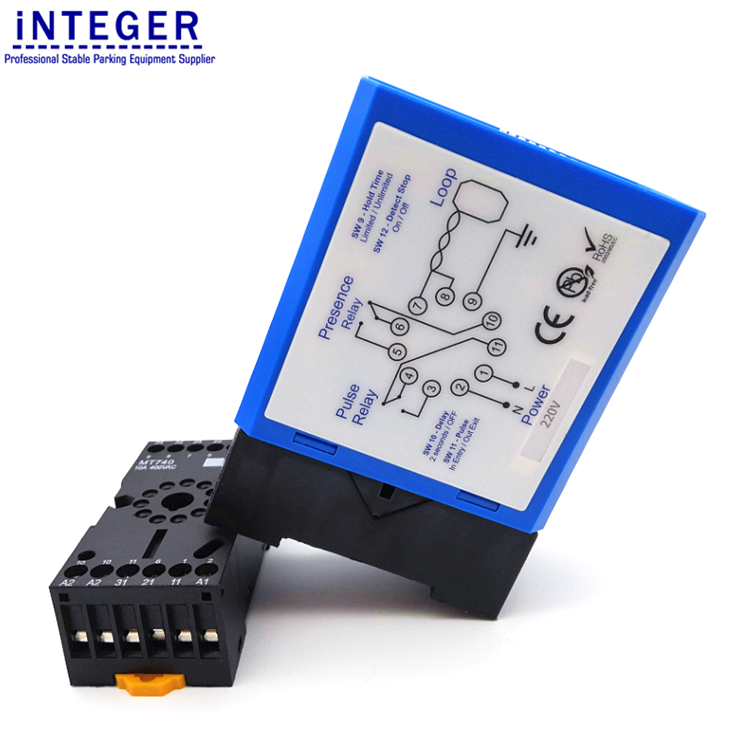 Magnetic Auto Control Single Channel Loop Detector for Gate Parking Lightning Protection Vehicle Detection