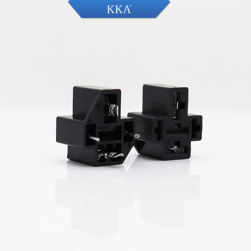 PCB Relay Socket for 80A Automotive Relay , for KKA-B8 Automotive Relay, Without Wires. with Connectors