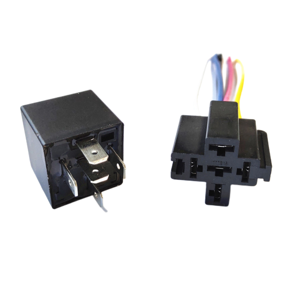 12V/24V Automotive Relays Fixed Back 5-pin Conversion 40A /80A/100A AC Automotive Car Relayrelay 12v 4 Pin Gps