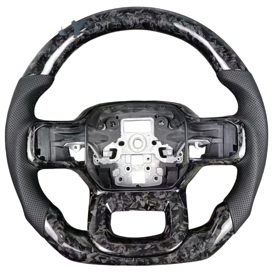 For Ford Raptor Sport Forged Carbon Fiber Car Steering Wheel High Quality Performance Accessory