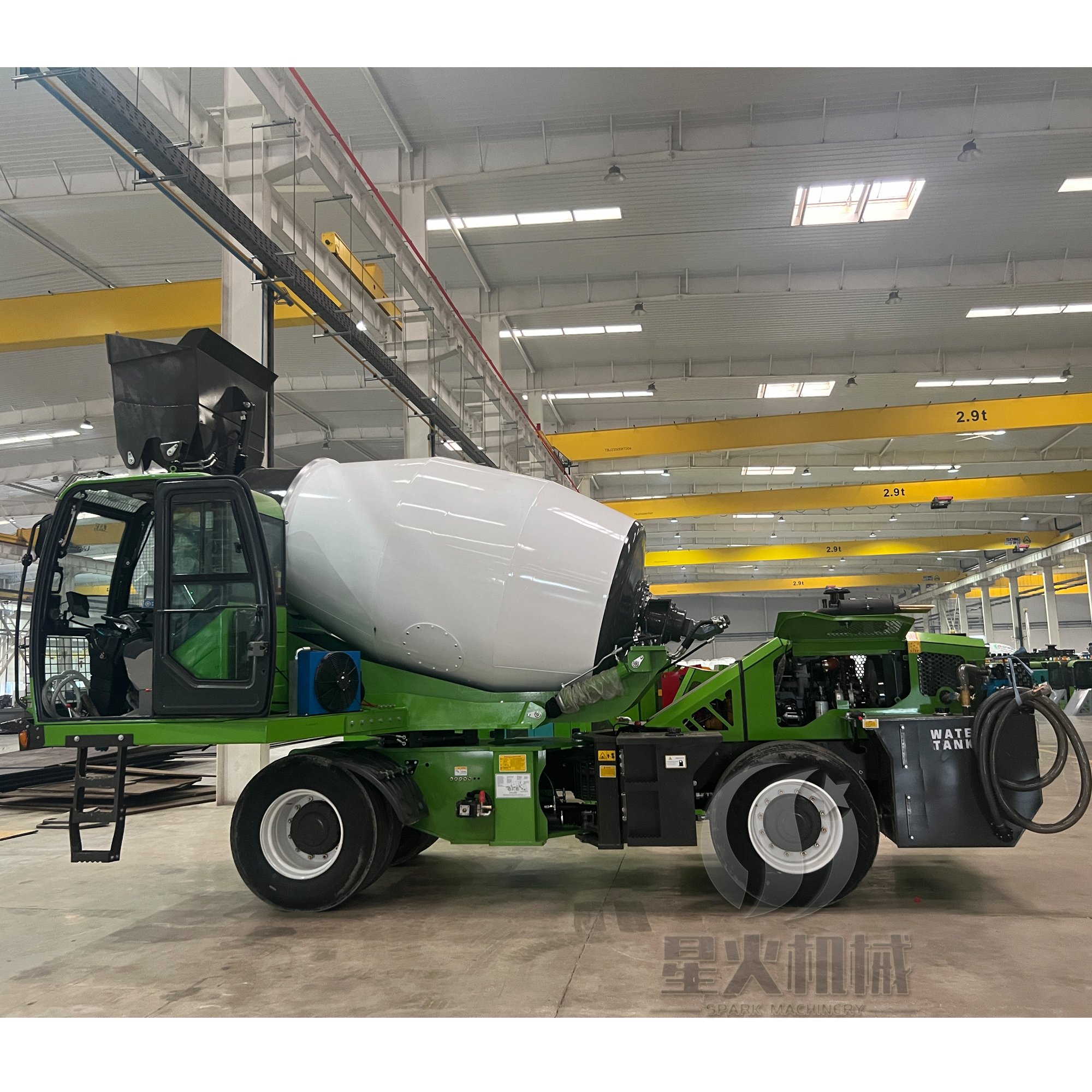 Auto Mixer Self Loader Concrete Mixer Machine for Exporting Mobile 1.2 Capacity Small Self Loading Mixer Truck for Concrete