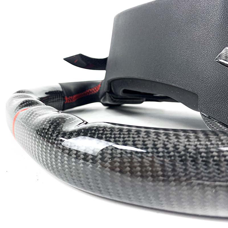 Customized personalized carbon fiber steering wheel With Shift Paddles for Chevrolet Corvette C7 Camaro ZL1 2016 2017 2014 2015