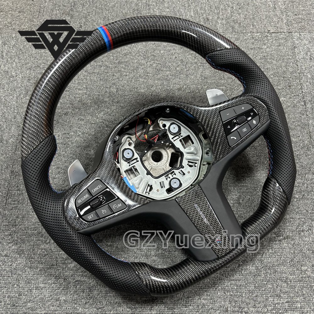 Customized Carbon Fiber Car Steering Wheel Suitable for BMW G Series G20 G28 G29 G30 G32 G15 G01 G02 G05 G06 G07 G38 G11 G12