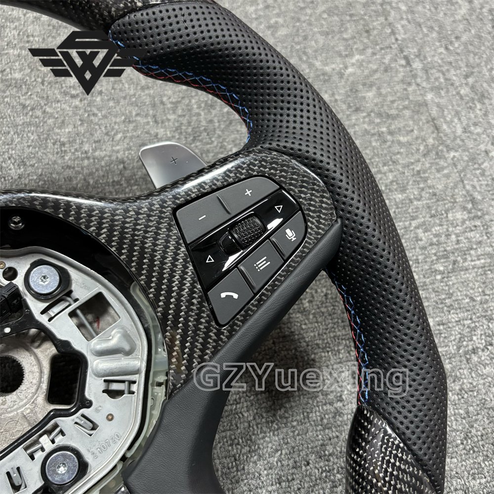 Customized Carbon Fiber Car Steering Wheel Suitable for BMW G Series G20 G28 G29 G30 G32 G15 G01 G02 G05 G06 G07 G38 G11 G12