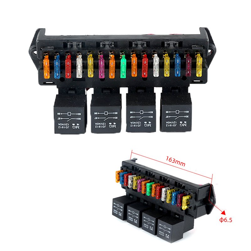 2021 Fire Truck High Quality Mini Fuse Box and Mini Relay Box Auto Fuse Box