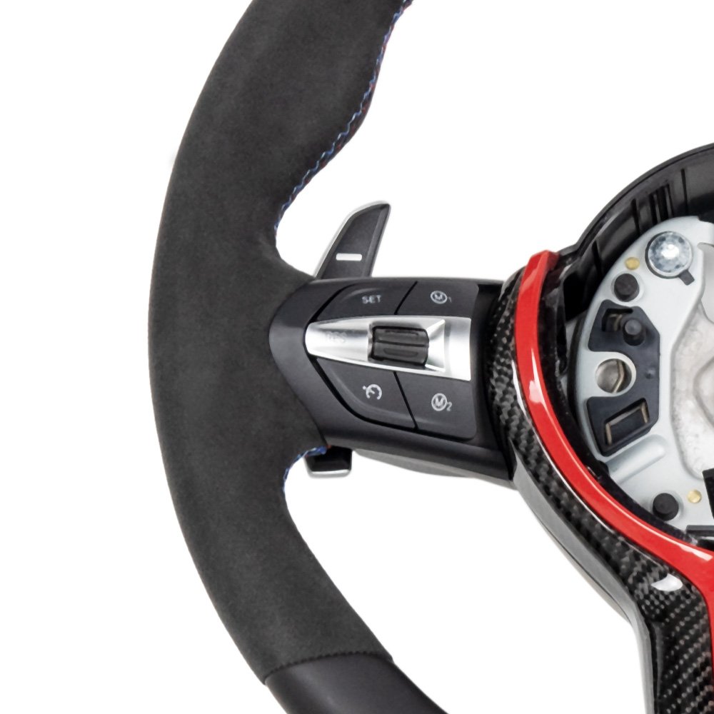 M Performance Car Steering Wheel Leather Sports Steering for BMW F18 F10 F15 F16 F20 F22 F30 Upgrade Carton Customized Auto Part