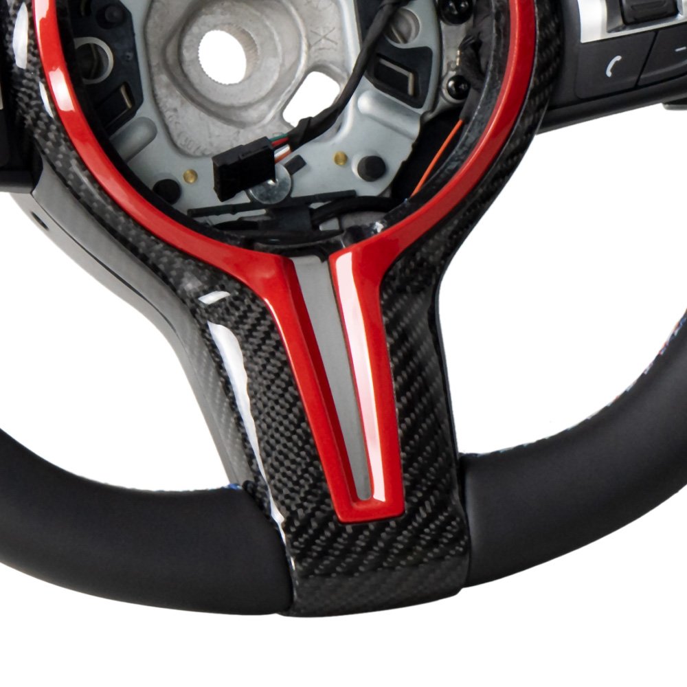 M Performance Car Steering Wheel Leather Sports Steering for BMW F18 F10 F15 F16 F20 F22 F30 Upgrade Carton Customized Auto Part